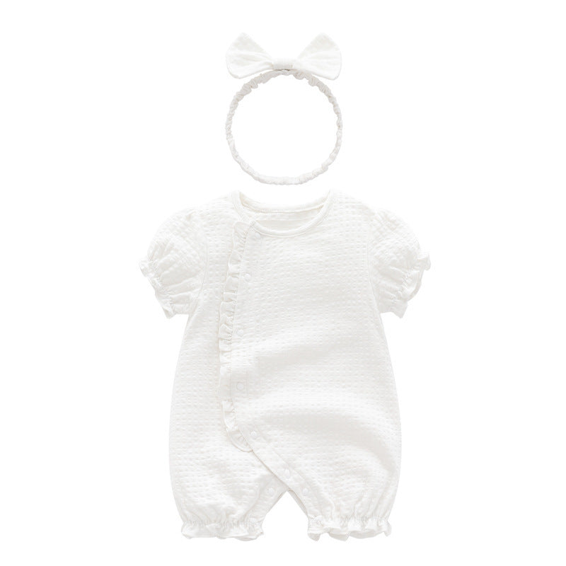 Short Sleeve Bodysuit Baby Suit Romper