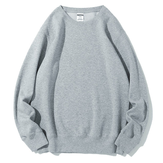 Sweatshirt Men's Round Neck Thicken Warm Outerwear Couple Style Long Sleeve