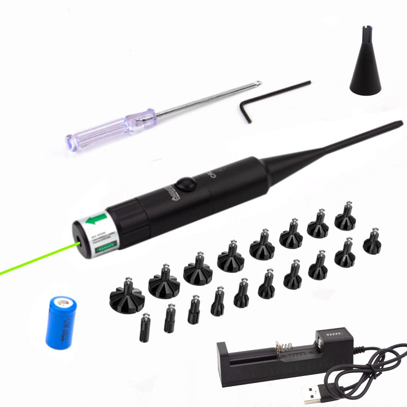 Laser Collimation Kit for Calibers .177 and .22 up to 12GA, Universal Laser Collimator