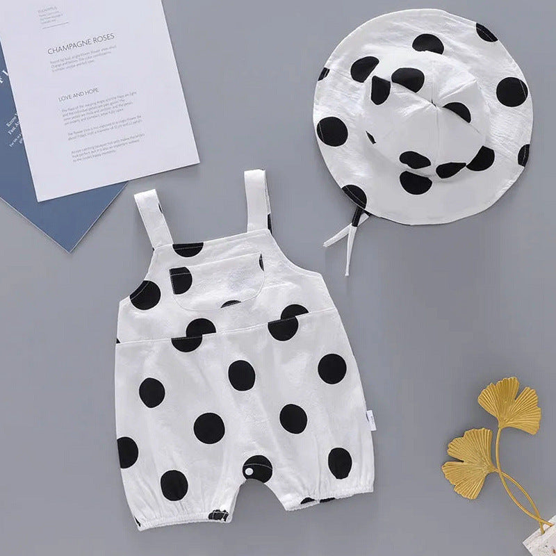 Baby Sleeveless Romper Onesie, Unisex Infant Triangular Bodysuit