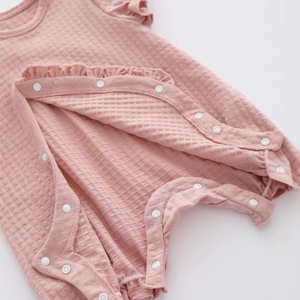 Short Sleeve Bodysuit Baby Suit Romper
