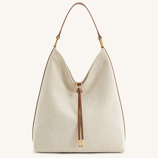 Suede Tote Bag for Women, Large Capacity Commute Crossbody Bucket Bag